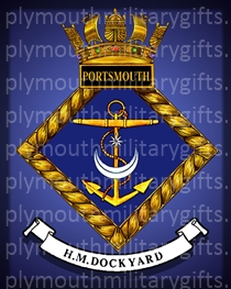 HM Dockyard Portsmouth Magnet